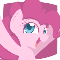 Size: 1000x1000 | Tagged: safe, artist:puetsua, pinkie pie, earth pony, pony, g4, female, solo