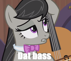 Size: 503x433 | Tagged: safe, screencap, octavia melody, g4, slice of life (episode), dat ass, female, image macro, meme, pun, solo