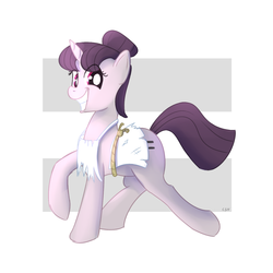 Size: 1000x1000 | Tagged: safe, artist:cheshiresdesires, sugar belle, pony, unicorn, g4, equal cutie mark, equalized, female, mare, solo