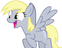 Size: 7920x6129 | Tagged: safe, artist:mmdfantage, derpy hooves, pegasus, pony, slice of life (episode), absurd resolution, female, mare, simple background, solo, transparent background, vector