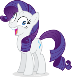Size: 4436x4786 | Tagged: safe, artist:tomfraggle, part of a set, rarity, pony, g4, absurd resolution, derp, faic, female, i didn't listen, meme, rariderp, simple background, solo, transparent background, vector