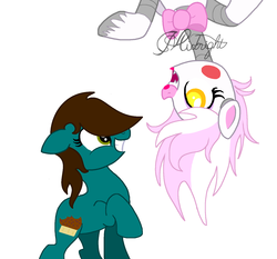 Size: 1610x1500 | Tagged: artist needed, dead source, safe, oc, earth pony, pony, crossover, five nights at freddy's, mangle