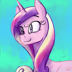 Size: 1000x1000 | Tagged: safe, artist:ryuredwings, princess cadance, g4, female, solo