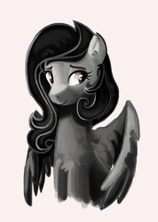 Size: 2005x2822 | Tagged: safe, artist:saxopi, oc, oc only, oc:octave symphony, gray, high res, portrait, solo