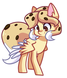 Size: 713x825 | Tagged: safe, artist:looji, oc, oc only, oc:chocolate chip, pegasus, pony, solo