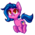 Size: 775x772 | Tagged: safe, artist:looji, oc, oc only, oc:sugar shores, earth pony, pony, solo