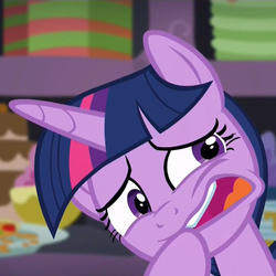 Size: 512x512 | Tagged: safe, screencap, twilight sparkle, alicorn, pony, g4, my little pony: friendship is magic, party pooped, exploitable meme, female, meme, meme origin, phobia, solo, they're just so cheesy, twilight sparkle (alicorn), twilight's phobia