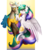 Size: 1022x1200 | Tagged: safe, artist:agussska, discord, princess celestia, g4, female, male, ship:dislestia, shipping, straight