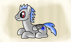 Size: 640x384 | Tagged: safe, artist:platinumdrop, oc, oc only, oc:platinumdrop, pony, inverted colors, male, stallion