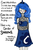 Size: 1192x1800 | Tagged: safe, artist:fiji-firefox, princess luna, human, children of the night, g4, arm behind back, blushing, breasts, cleavage, eyes closed, female, horn, horned humanization, humanized, jewelry, regalia, simple background, solo, white background