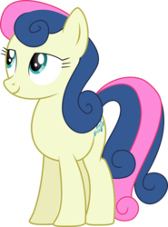 Size: 2217x3000 | Tagged: safe, artist:scarletlightning565, bon bon, sweetie drops, g4, female, high res, mare, simple background, solo, transparent background, vector