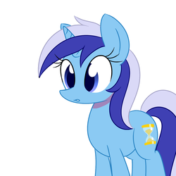 Size: 1280x1280 | Tagged: safe, artist:acersiii, minuette, pony, unicorn, g4, female, simple background, solo, vector, white background