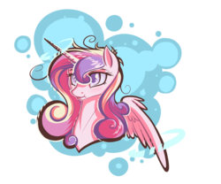 Size: 1500x1250 | Tagged: safe, artist:jazzybrony, princess cadance, g4, :p, female, portrait, solo, tongue out