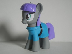 Size: 4000x3000 | Tagged: safe, artist:silverband7, maud pie, g4, brushable, customized toy, irl, photo, solo, toy