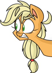 Size: 797x1112 | Tagged: safe, artist:strangiesleepy, applejack, g4, female, solo