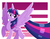 Size: 1024x791 | Tagged: safe, artist:kmwolf, twilight sparkle, alicorn, pony, g4, female, impossibly large tail, long tail, mare, solo, spread wings, twilight sparkle (alicorn)