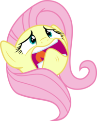 Size: 1600x2001 | Tagged: safe, fluttershy, do princesses dream of magic sheep, g4, faic, female, simple background, solo, transparent background, vector
