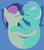 Size: 1675x1915 | Tagged: safe, artist:zippysqrl, bon bon, lyra heartstrings, sweetie drops, earth pony, pony, unicorn, do princesses dream of magic sheep, g4, conjoined, duo, duo female, eyes closed, female, fusion, it begins, kiss on the lips, kissing, lesbian, lyrabon (fusion), mare, pillow, pushmi-pullyu, ship:lyrabon, shipping, together forever, we have become one
