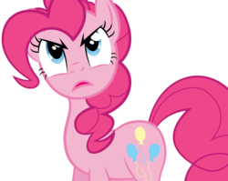 Size: 2685x2133 | Tagged: safe, artist:spellboundcanvas, pinkie pie, g4, female, high res, simple background, solo, transparent background, vector