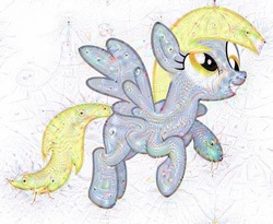 Size: 640x524 | Tagged: safe, derpy hooves, pegasus, pony, g4, deepdream, female, inceptionism, mare