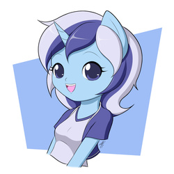 Size: 800x800 | Tagged: safe, artist:jdan-s, minuette, anthro, g4, ambiguous facial structure, female, solo