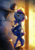 Size: 4677x6615 | Tagged: safe, artist:anticular, princess celestia, princess luna, alicorn, pony, ask sunshine and moonbeams, g4, :p, absurd resolution, bipedal, cewestia, cookie jar, cookie thief, crown, cute, cutelestia, duo, duo female, female, filly, filly celestia, filly luna, floppy ears, frown, glare, jar, jewelry, lunabetes, one eye closed, reaching, regalia, shoulder ride, siblings, sisters, smiling, smirk, stool, teamwork, tongue out, wink, woona, younger