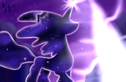 Size: 5100x3300 | Tagged: safe, artist:morroderthefreakyguy, tantabus, do princesses dream of magic sheep, g4, dream, rift, solo