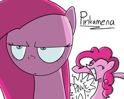 Size: 1500x1200 | Tagged: safe, artist:sapsdrow, pinkie pie, g4, pinkamena diane pie, self ponidox