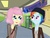 Size: 1024x787 | Tagged: safe, artist:cirusthecitrus, fluttershy, rainbow dash, equestria girls, g4, chloe price, crossover, game, life is strange, maxine caulfield, school