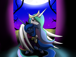 Size: 4000x3000 | Tagged: safe, artist:dazed-and-wandering, princess celestia, princess luna, alicorn, pony, do princesses dream of magic sheep, g4, duo, hug, sisters