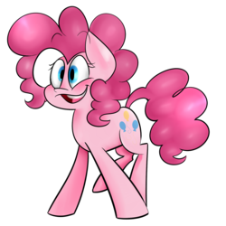 Size: 1500x1500 | Tagged: safe, artist:befishproductions, pinkie pie, g4, female, simple background, solo, transparent background