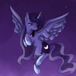 Size: 480x480 | Tagged: safe, artist:destroymuse, princess luna, g4, female, solo