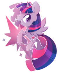 Size: 300x364 | Tagged: safe, artist:pegasisters82, twilight sparkle, alicorn, pony, g4, chibi, female, mare, solo, twilight sparkle (alicorn)