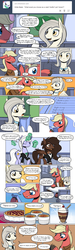 Size: 1222x4074 | Tagged: safe, artist:casualcolt, oc, oc only, oc:nevada, oc:scifresh, comic, food, french, magic, telekinesis