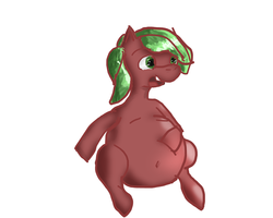 Size: 1280x1024 | Tagged: safe, oc, oc only, earth pony, pony, belly, belly button, fat