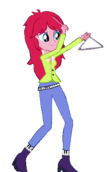 Size: 318x509 | Tagged: dead source, safe, artist:abtoons, edit, edited screencap, screencap, raspberry fluff, equestria girls, g4, my little pony equestria girls: rainbow rocks, background human, background removed, cropped, female, simple background, solo, transparent background