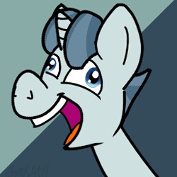 Size: 256x256 | Tagged: safe, artist:binkyt11, party favor, pony, unicorn, g4, i didn't listen, male, meme, old art, solo, stallion