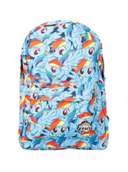 Size: 297x400 | Tagged: safe, rainbow dash, g4, backpack, dashstorm, merchandise, multeity, my little pony logo