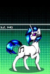 Size: 1900x2770 | Tagged: safe, artist:art-surgery, dj pon-3, vinyl scratch, g4, female, solo