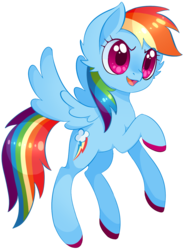 Size: 725x985 | Tagged: safe, artist:uncertainstardust, rainbow dash, pegasus, pony, g4, female, mare, simple background, solo, transparent background