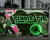 Size: 1280x1024 | Tagged: safe, pinkie pie, g4, crossover, graffiti, green lantern