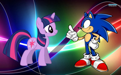 Size: 1280x800 | Tagged: safe, artist:cooleevee759, twilight sparkle, g4, crossover, male, sonic the hedgehog, sonic the hedgehog (series), vector