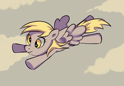 Size: 1071x741 | Tagged: safe, artist:heavenlysasha, derpy hooves, pegasus, pony, g4, female, mare, solo