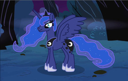 Size: 500x320 | Tagged: safe, artist:platinumdrop, princess luna, g4, female, solo