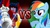 Size: 550x309 | Tagged: safe, rainbow dash, g4, clash of hasbro's titans, death battle, exploitable meme, meme, screwattack.com, starscream, starscream vs rainbow dash, thumbnail