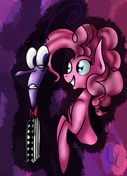 Size: 2065x2857 | Tagged: safe, artist:surprisehouse3338, pinkie pie, g4, crossover, emotion, fear (inside out), high res, inside out, pixar
