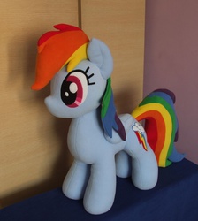 Size: 1423x1591 | Tagged: safe, artist:adamar44, rainbow dash, g4, irl, photo, plushie