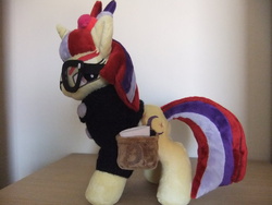 Size: 600x450 | Tagged: safe, artist:masha05, moondancer, pony, g4, irl, photo, plushie