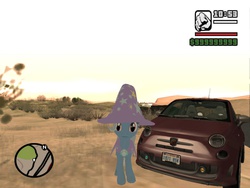 Size: 1280x960 | Tagged: safe, artist:juanjo_belic, trixie, pony, unicorn, g4, crossover, female, grand theft auto, gta mlp, gta san andreas, mare