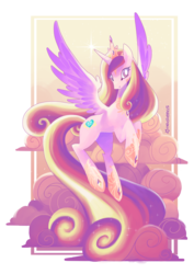 Size: 2480x3508 | Tagged: safe, artist:starrypon, princess cadance, alicorn, pony, g4, female, high res, solo
